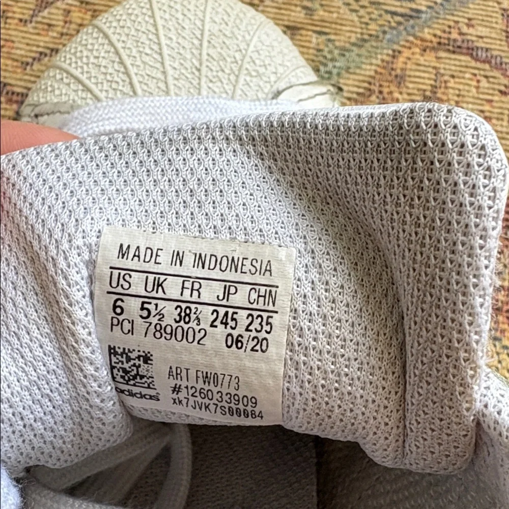 Adidas Superstar White Barbie Pink Stripes Sneakers Leather Shell Toe Women’s 6 - Picture 11 of 12